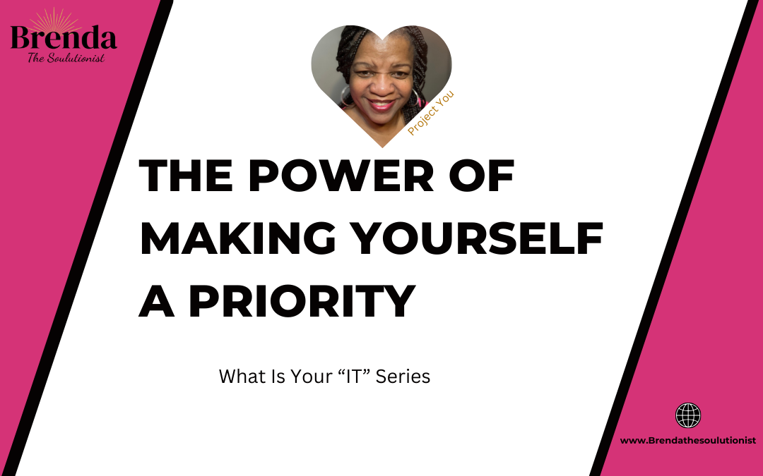 The Power of Making Yourself a Priority