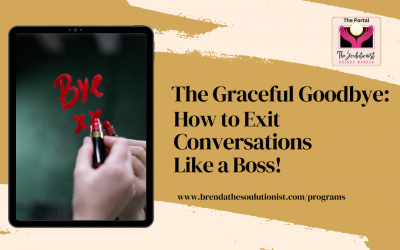 The Graceful Goodbye: How to Exit Conversations Like a Boss!