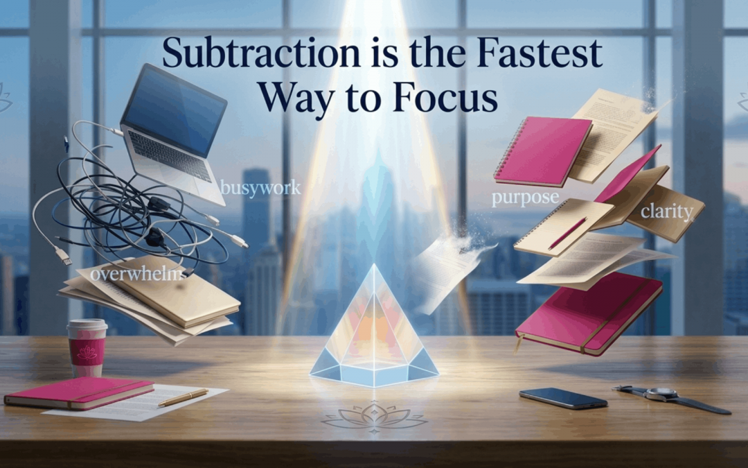 Subtraction is the Fastest Way to Focus
