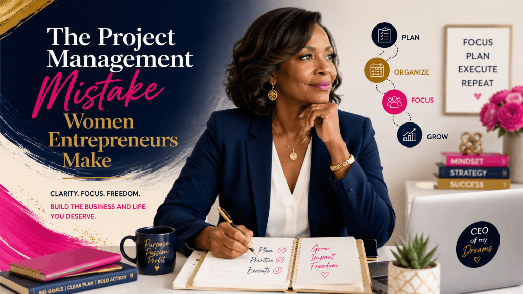 Project management for women entrepreneurs over 40